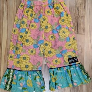 Matilda Jane Ruffle Capris Size 4